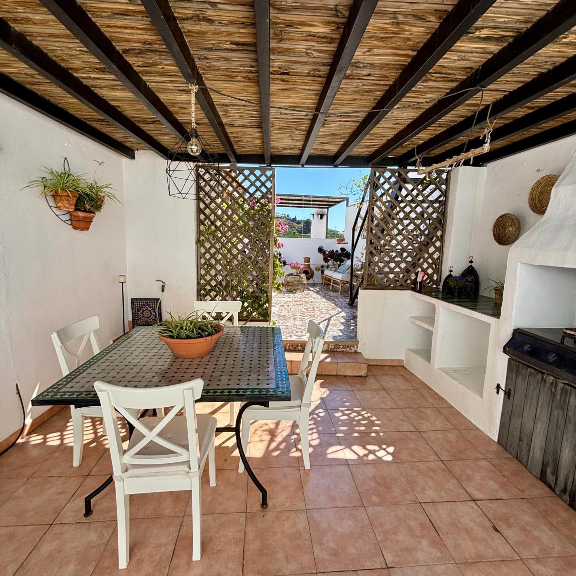 Bed and Breakfast Casa Maroma Cómpeta Esterno foto
